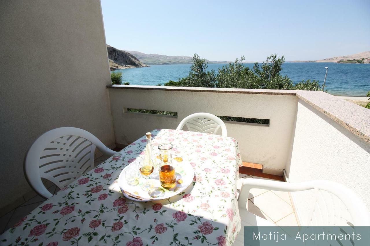 Apartmani Matija Metajna Exterior foto